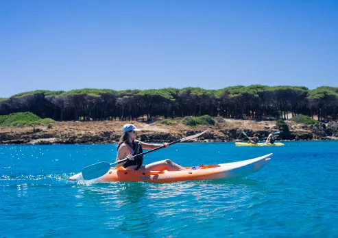Kayaking in Sardinia