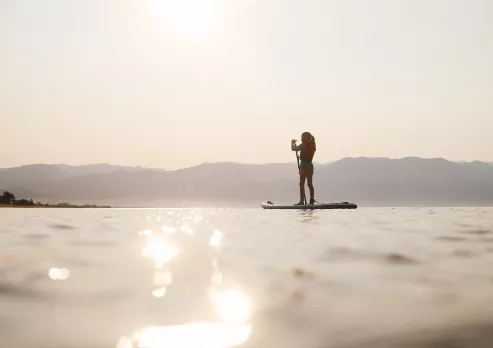 paddle board