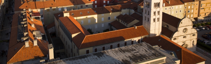 Walled port of Zadar