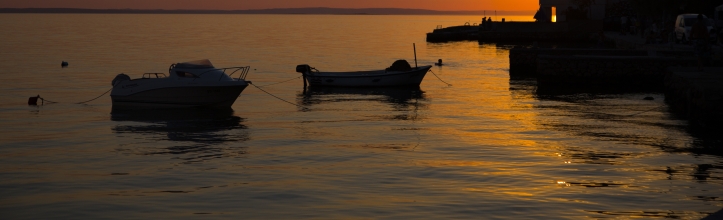 Starigrad at sunset