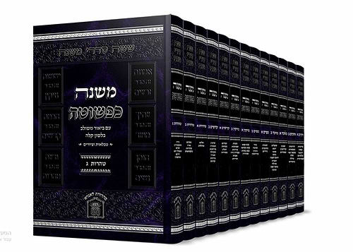 משנה כפשוטה - ששה סדרי משנה סט י