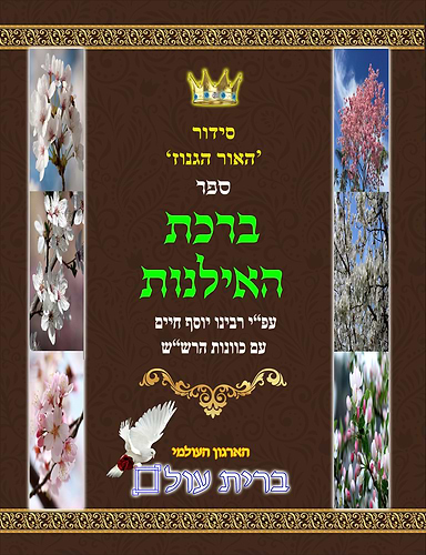 ברכת האילנות וכוונות האכילה