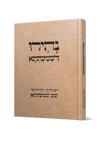 נהירו דשמעתתא - יסודות וחידושי שב שמעתתא