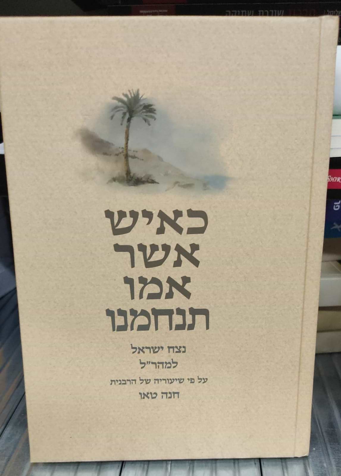 כאיש אשר אמו תנחמנו - נצח ישראל למהר"ל על פי שיעוריה של הרבנית חנה טאו 