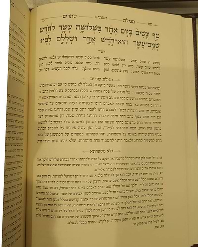 מגילת סתרים - על מגילת אסתר / רבינו יעקב מליסא