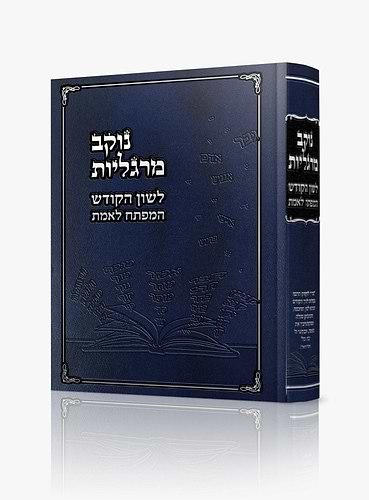 נוקב מרגליות - לשון הקודש המפתח לאמת / הרב אלדד נקר
