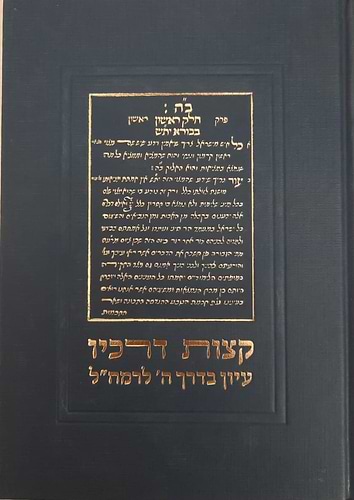  קצות דרכיו - עיון בדרך ה' לרמח
