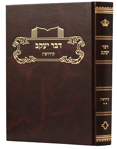 דבר יעקב - קידושין ב' / על הש