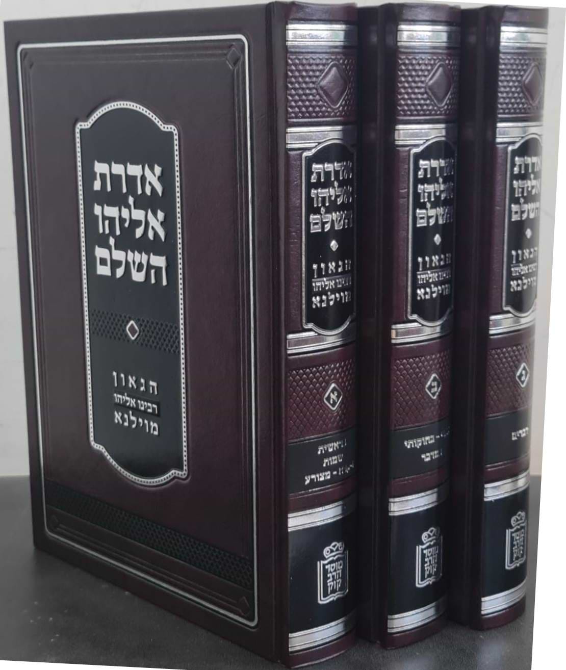 אדרת אליהו השלם – על התורה ג