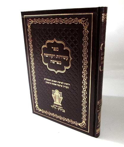 עשירות דקדושה בפרשה - דרשות לפרשת השבוע והמועדים בענייני פרנסה אמונה וביטחון / ברסלב