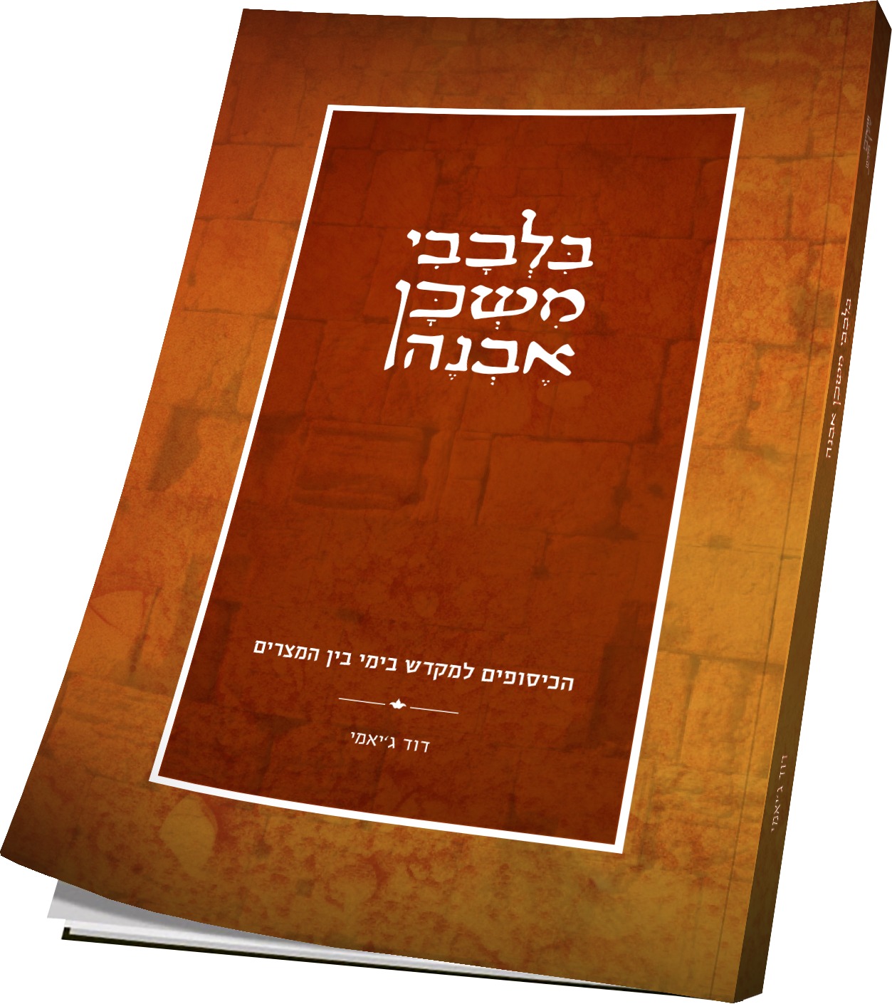 בלבבי משכן אבנה - לימי בין המצרים / הרב דוד ג