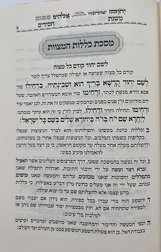 סידור משנת חסידים - שבת קודש / ר' רפאל עמנואל חי ריקי זיע