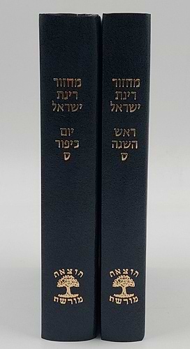 מחזורים רינת ישראל ב' כרכים - נוסח אשכנז / פורמט בינוני