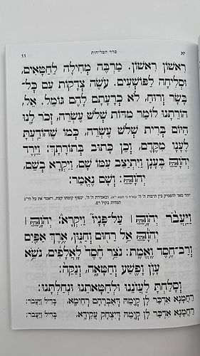 סליחות ברכי נפשי - נוסח עדות מזרח / ע