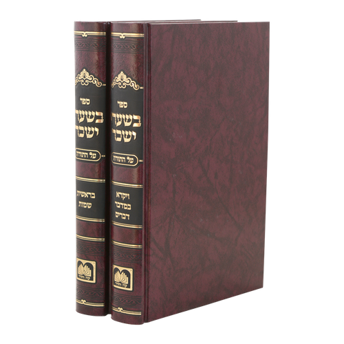 סט בשערי יששכר
 על התורה (2 כרכים)
