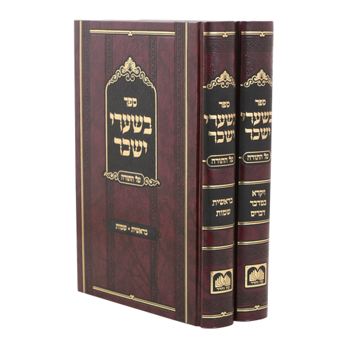 סט בשערי יששכר
 על התורה (2 כרכים)