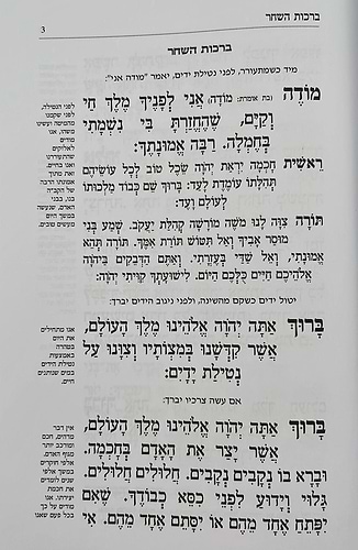 סידור שפתי תפתח לילדים ולנוער / נוסח ספרד 