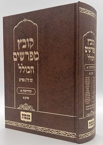 קובץ מפרשים הכולל - מסכת קידושין א' / כנסת