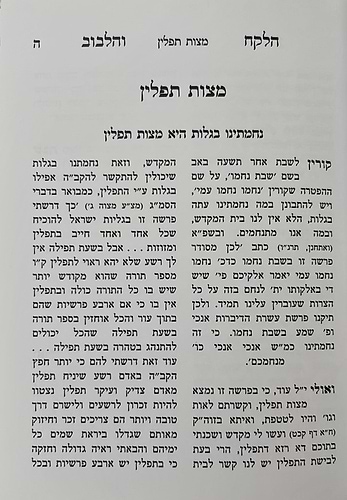 הלקח והלבוב - תפילין / ר' אברהם הלוי שארר