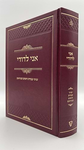 אני לדודי - עניני עבודת הימים הנוראים / רבי שריה דבליצקי זצ