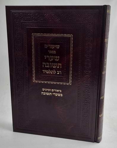שיעורים בספר שערי תשובה - רב לתלמיד / ביאורים ועיונים בשערי תשובה