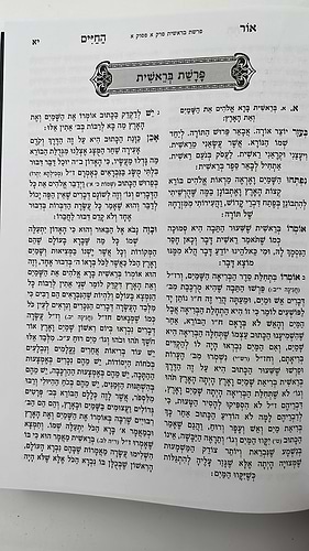 אור החיים מנוקד על התורה ב' כרכים / יפה נוף