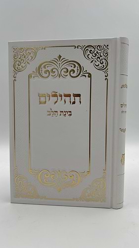 תהילים בינת הלב - כריכת סקאי ורוד / פורמט בינוני
