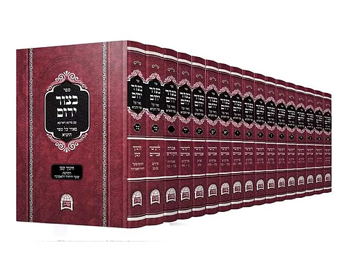 בצור ירום על התניא יז' כרכים / הרב יורם אברג'ל זצוק