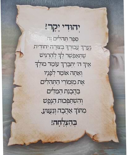 תהילים געגועים לה' המחולק - כג' כרכים / הרב רונן חזיזה