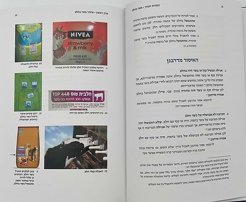 כשרות המזון - בשר בחלב / הרב משה ויא