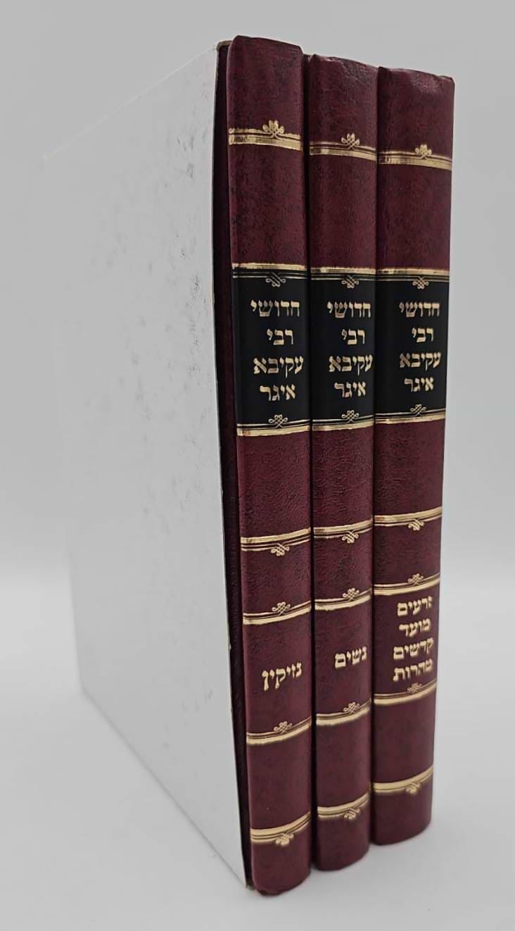 חידושי רעק"א על הש"ס ג