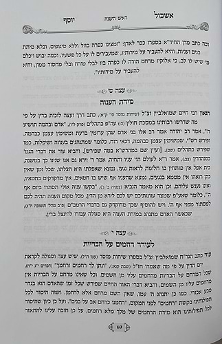 אשכול יוסף - על המועדים / ר' יוסף חי סימן טוב
