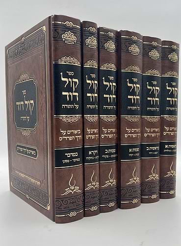 קול דוד על התורה - חידושים וביאורים על דרך הפרד