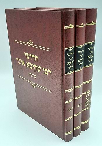 חידושי רבי עקיבא איגר על הש