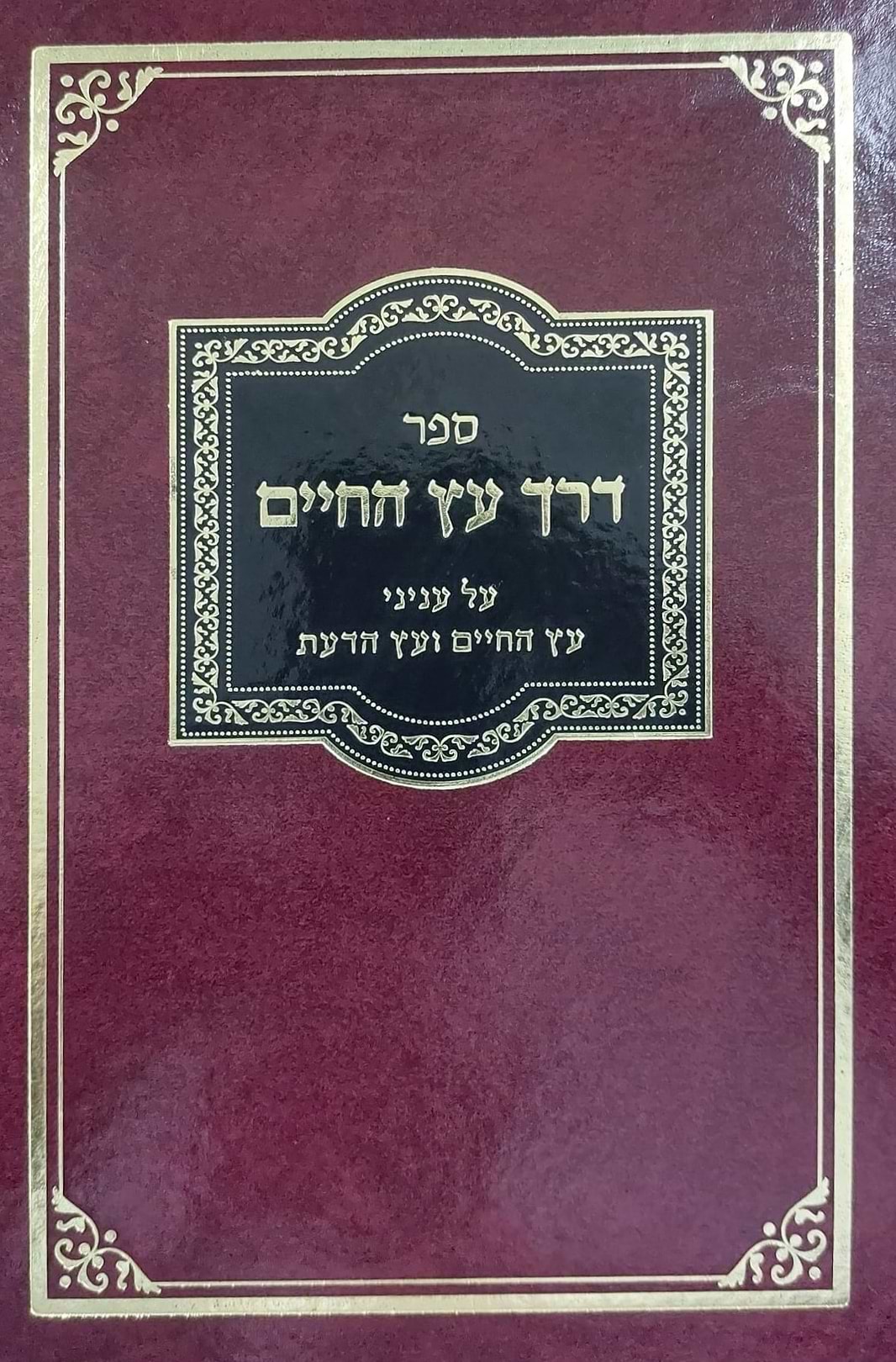 דרך עץ החיים - על עניני עץ החיים ועץ הדעת