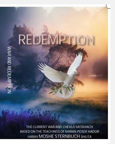 מלחמה וגאולה באנגלית - WAR AND REDEMPTION / ע"פ משנתו של מרן הג"ר משה שטרנבוך שליט"א