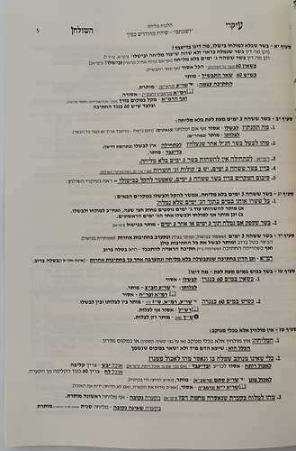עיקרי השולחן - ושננתם / הרה