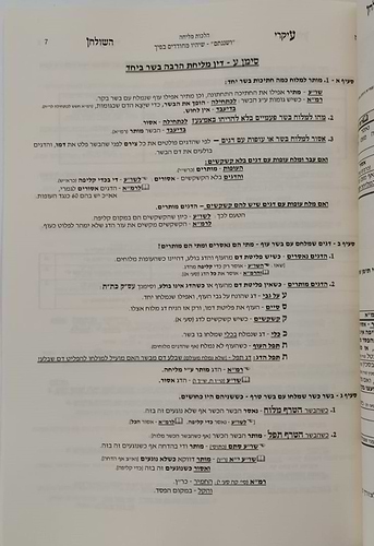 עיקרי השולחן - ושננתם / הרה