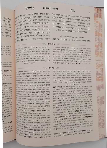 נועם אלימלך המבואר ג' כרכים - פורמט גדול / עוז והדר