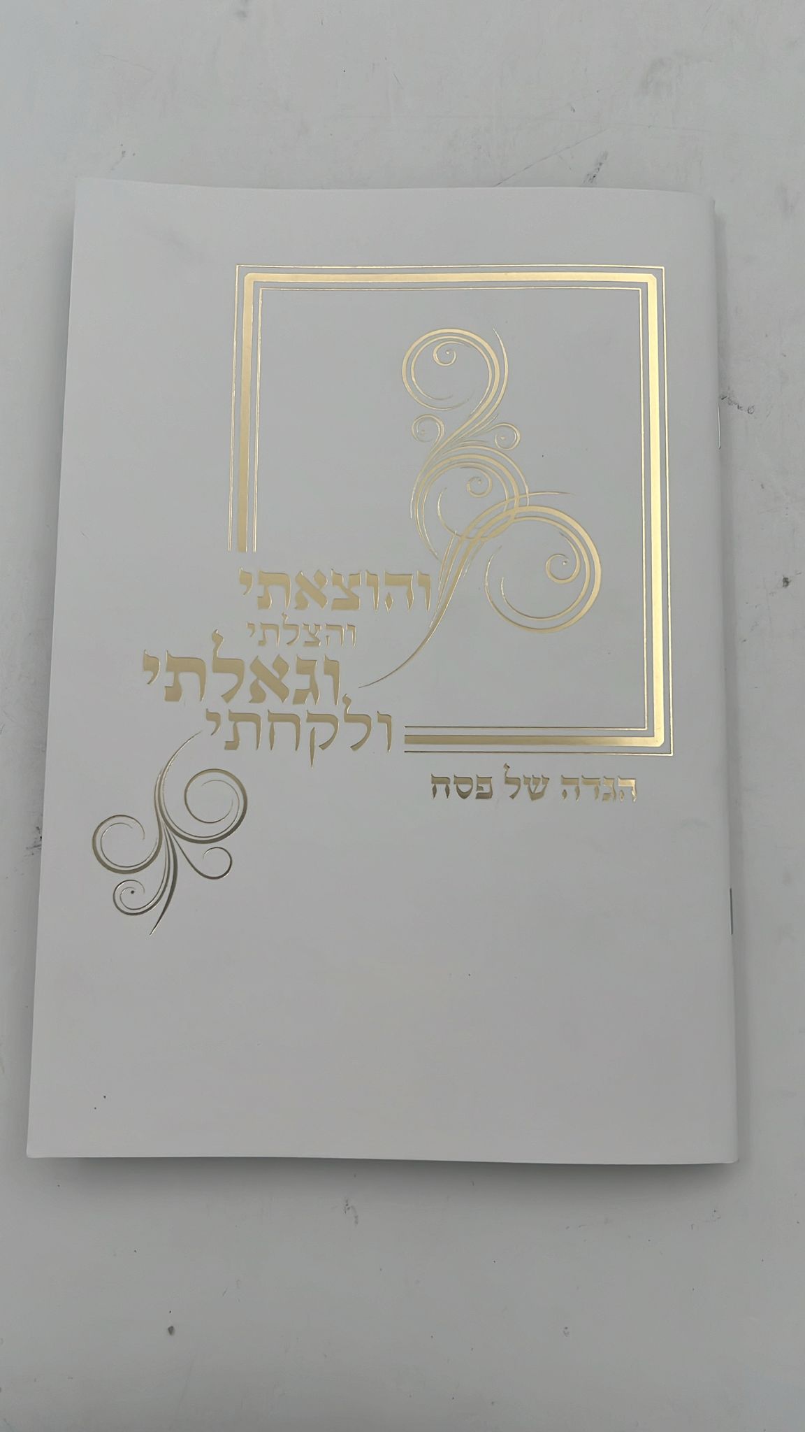 הגדה של פסח כריכה רכה - דרכי אבות / פורמט גדול