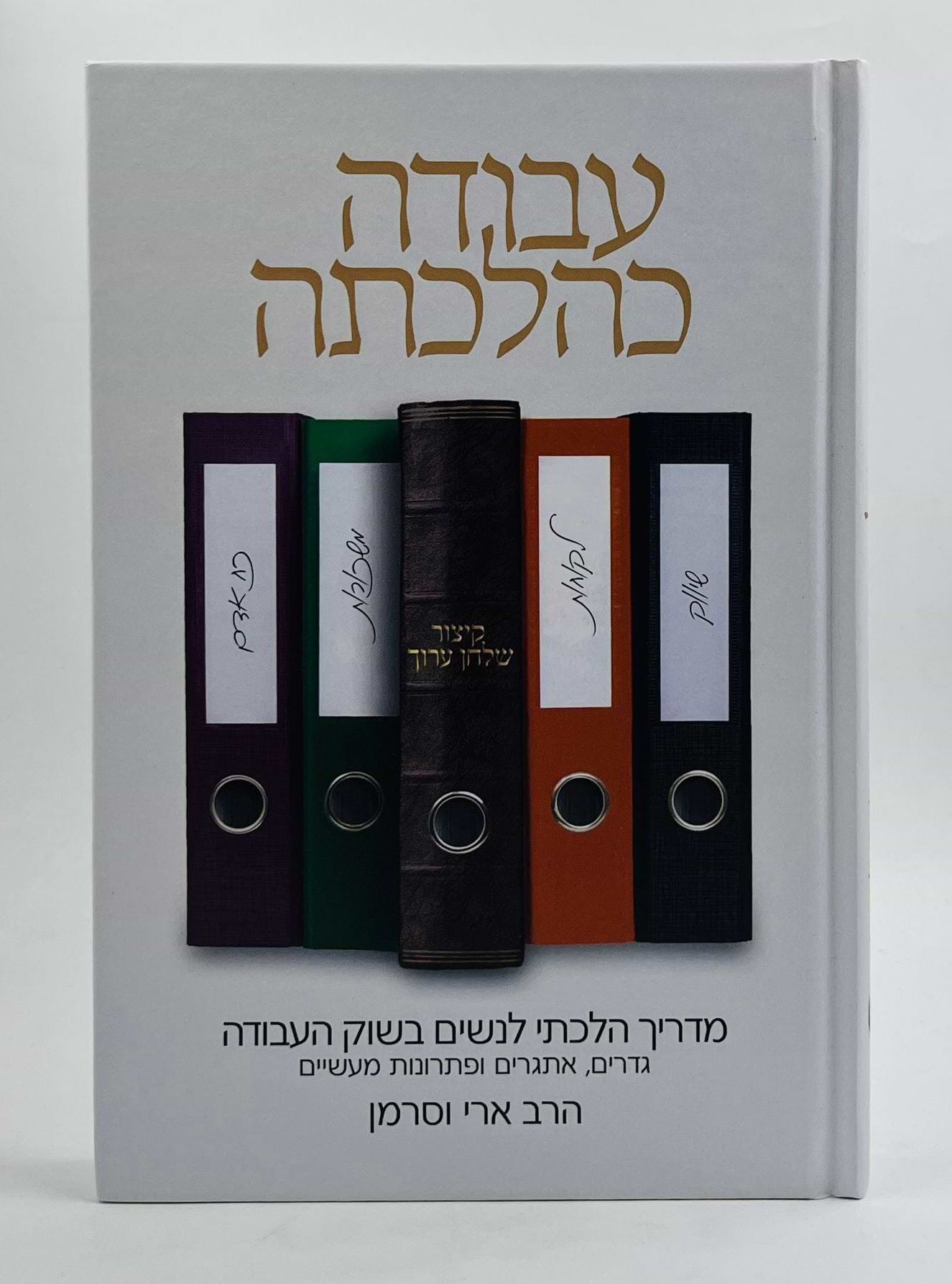 עבודה כהלכתה - מדריך הלכתי לנשים לשוק העבודה / הרב ארי וסרמן