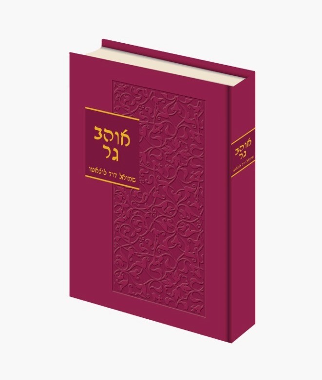 אוהב גר - שד"ל / שמואל דוד לוצאטו