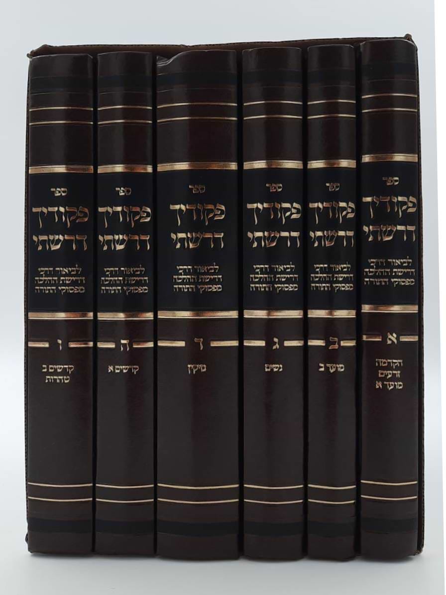פקודיך דרשתי - סט ו