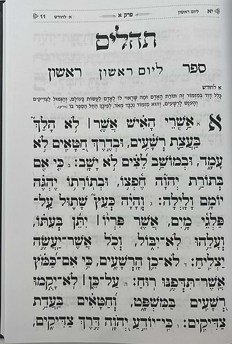 תהילים בינת הלב - דמוי עור צבע קרם דגם כותל / פורמט ענק