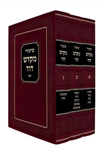 שיעורי מקדש דוד על הש