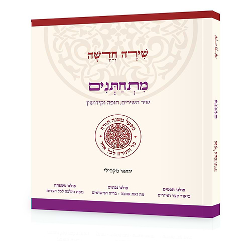 שירה חדשה - מתחתנים - שיר השירים חופה וקידושין / מפעל משנה תורה (יוחאי מקבילי)