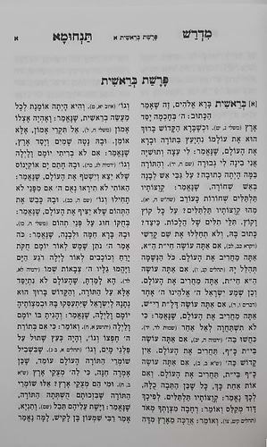 מדרש תנחומא - על התורה מנוקד ב' כרכים