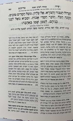 סידור שיח צדיקים - לשבת ויום טוב / פורמט בינוני