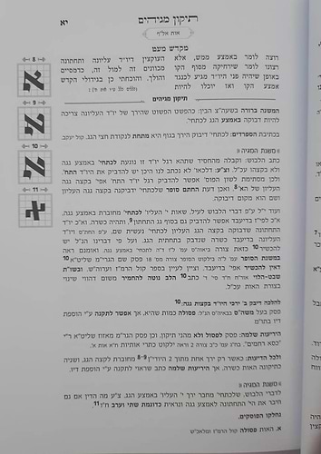 תיקון מגיהים - דיני צורת האותיות בסת