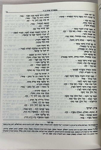 משנה סדורה בכרך אחד קטן כריכה רכה - מחולק ללימוד יומי / קב ונקי
